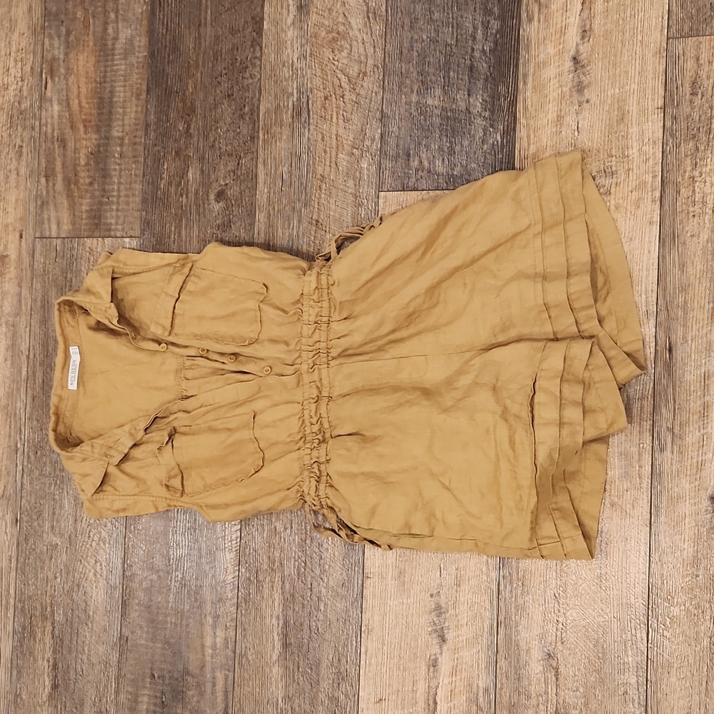 Mon Renn Linen Romper